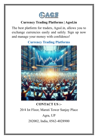 currency trading platforms agssl in
