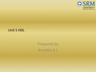 unit 5 hdl