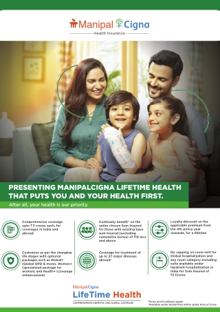 Explore the Comprehensive Health Coverage Brochure at ManipalCigna.