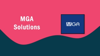 MGA Software Solutions