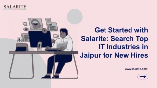 get started with salarite search