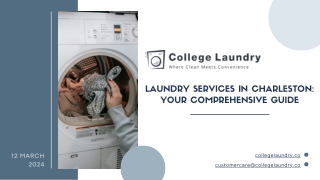 laundry services in charleston your comprehensive