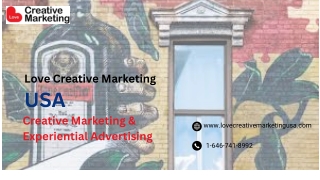 Love Creative Marketing USA – Experiential & OOH Advertising