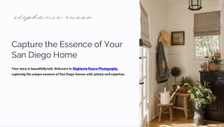 Capture the Beauty of Your Home with a Top San Diego Home Photographer