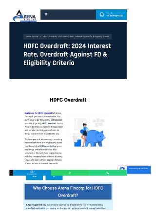 HDFC Overdraft Against Salary: A Flexible Credit Solution for Salaried