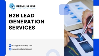 b2b lead generation services