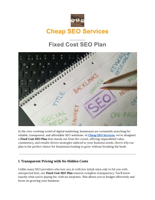 cheap seo services