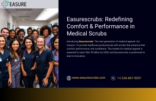 Easurescrubs Redefining Comfort & Performance in Medical Scrubs