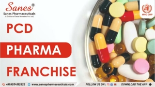PCD Pharma Franchise Company - Sanes Pharmaceuticals