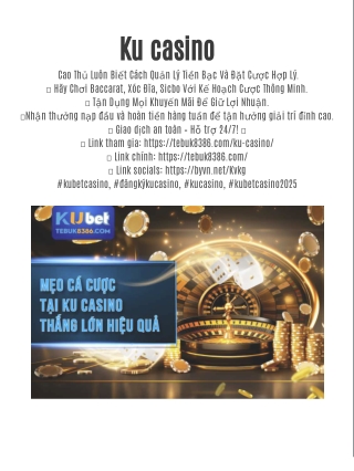 Ku casino