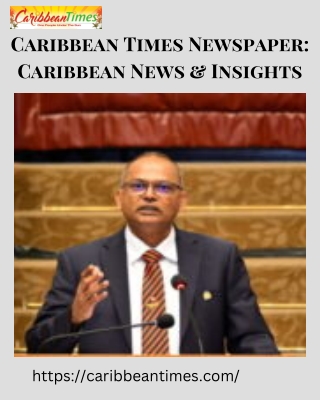 Caribbean Times Newspaper Caribbean News & Insights