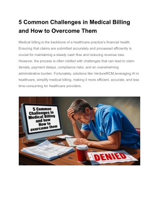 5 Common Challenges in Medical Billing and How to Overcome Them (1)