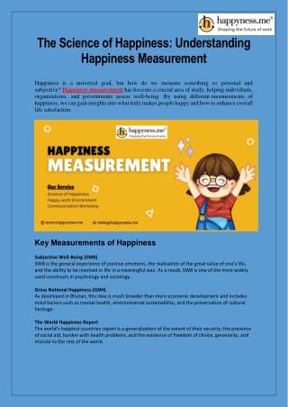 the science of happiness understanding happiness