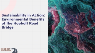 Sustainability in Action Environmental Benefits of the Houbolt Road Bridge