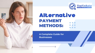 alternative payment methods