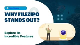 Why FileZIPO Stands Out? Exploring Its Incredible Features