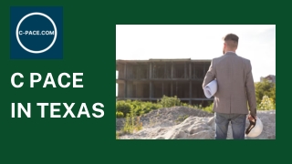 Unlock Funding with C-PACE in Texas for Energy-Efficient Projects