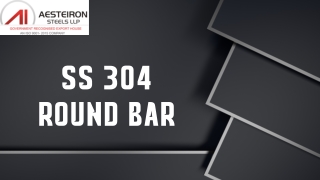 ss 304 round bar