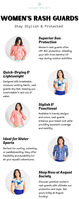 Exploring the Fashion Trends in Women's Rash Guards