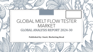 Generator Sets Market: Global Industry Analysis and Forecast (2024-2030)