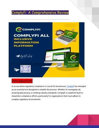 Complyfi_ A Comprehensive Review