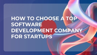 how to choose a top software development company