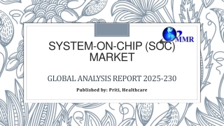 System-on-chip (SoC) Market: Global Industry Analysis and Forecast (2024-2030)