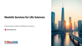 nexinfo services for life sciences