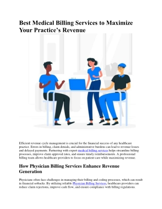 Best Medical Billing Services to Maximize Your Practice