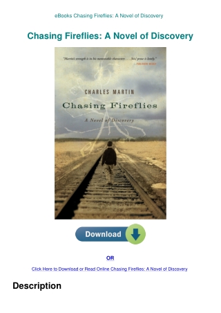 eBooks Chasing Fireflies A Novel of Discovery