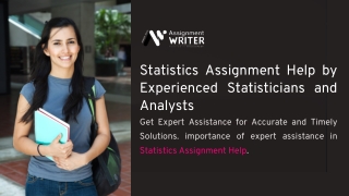 statistics assignment help by experienced
