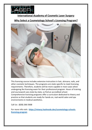 international academy of cosmetic laser surgery