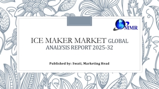 Ice Maker Market: Analyzing Challenges and Market Expansion Strategies
