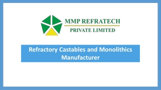 Refractory Castable Manufacturer & Exporter