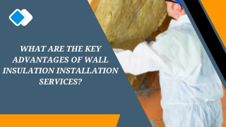 what are the key advantages of wall insulation