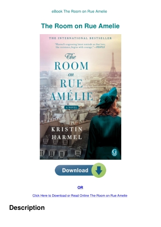 eBook The Room on Rue Amelie