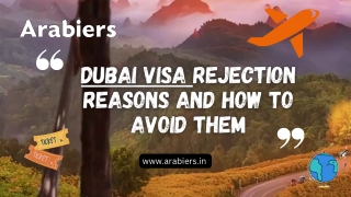 Dubai Visa Rejection Reasons and How to Avoid Them