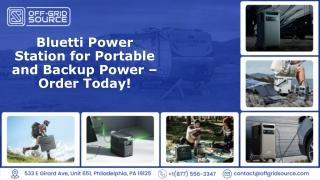 bluetti power station for portable and backup power order today