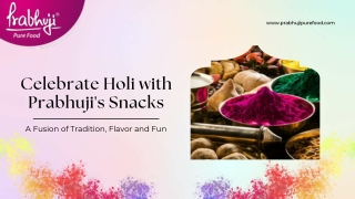 Badam Thandai & Colors – Perfect Holi Combo from Prabhuji