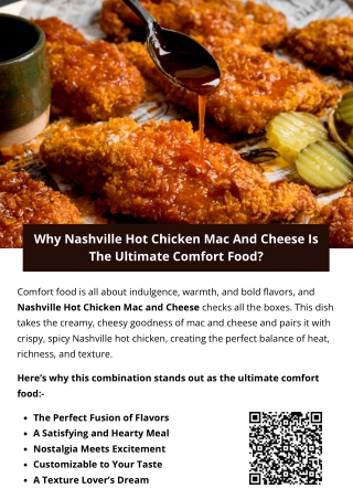 why nashville hot chicken mac and cheese