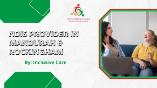 NDIS Provider in Mandurah & Rockingham