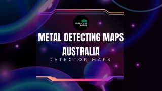 Metal Detecting Maps Australia