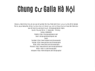 chung c galia h n i
