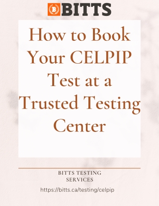 How to Book Your CELPIP Test at a Trusted Testing Center