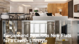 Elegant and Spacious New Flats for a Lavish Lifestyle
