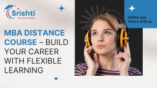 MBA Distance Course