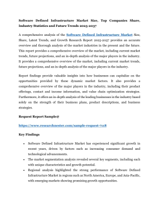 software defined infrastructure market size