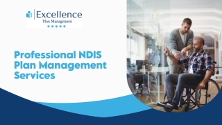 Professional NDIS Plan Management Services