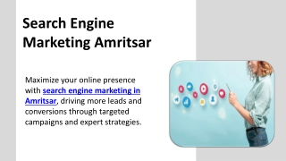 Search Engine Marketing Amritsar