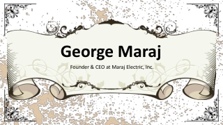 George Maraj - A Courageous Pioneer From New York